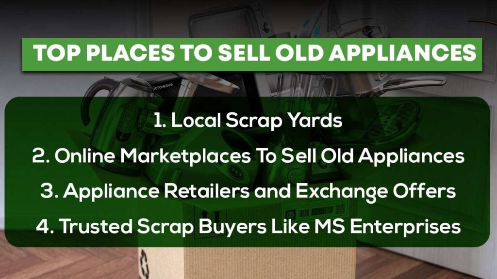 Top Places to Sell Old Appliances