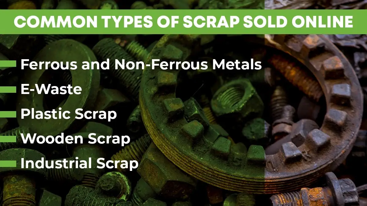 Common Types of Scrap Sold Online