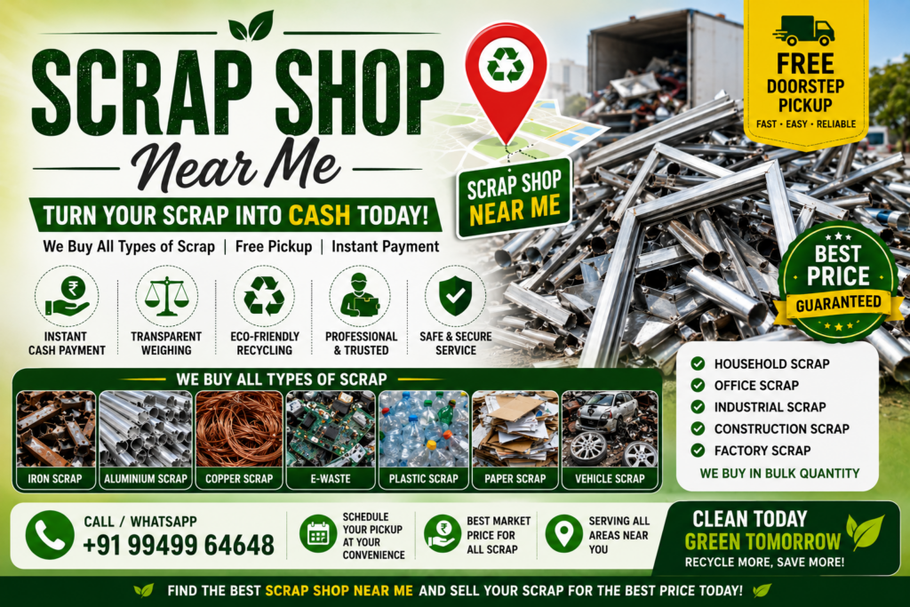 scrap shop near me