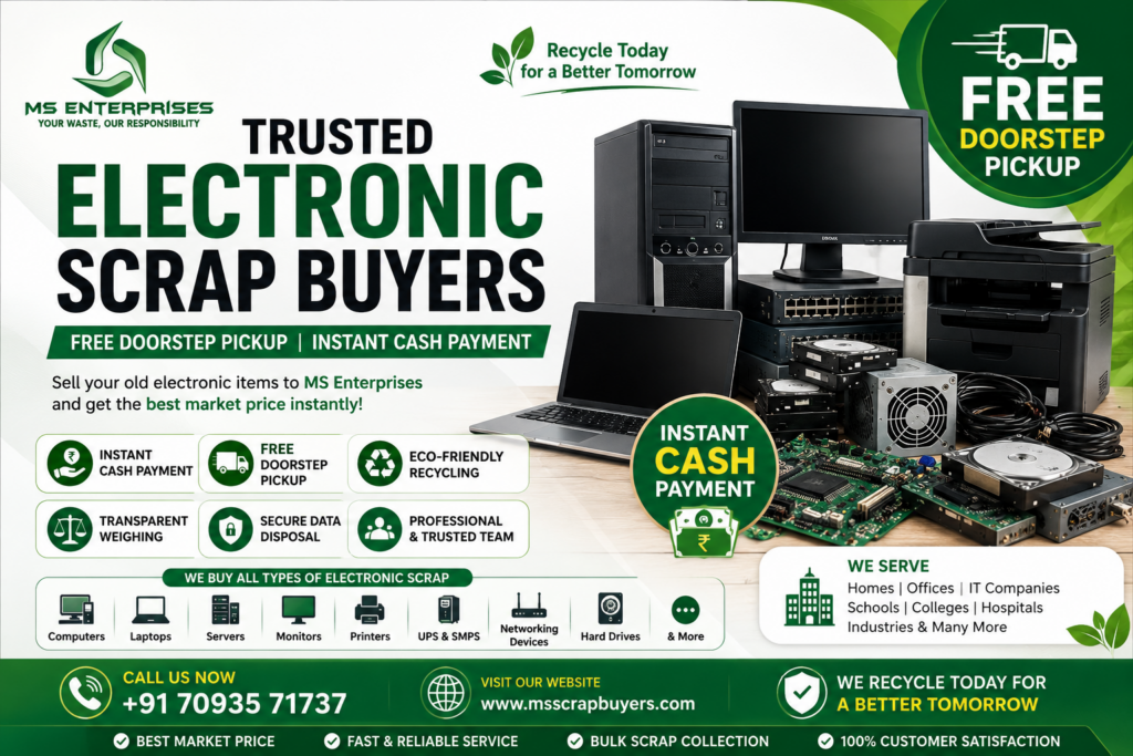 MS Scrap Buyers | Trusted Electronic Scrap Buyers with Free Doorstep Pickup 7 b7012cec 599d 4e33 bf27 2d4f557b353d