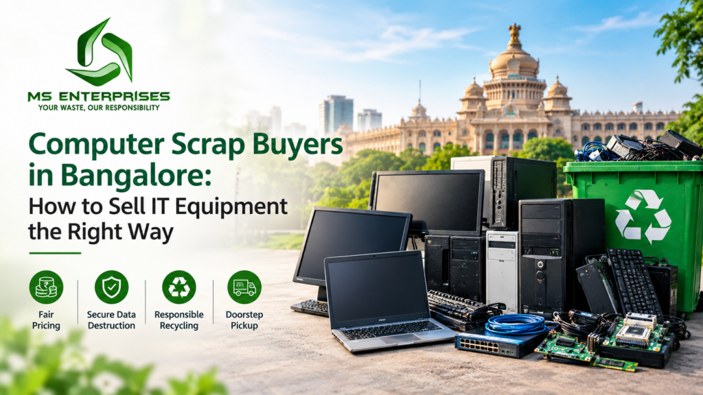 Computer Scrap Buyers in Bangalore: How to Sell IT Equipment the Right Way