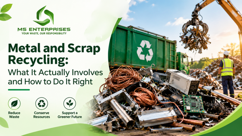 Metal and Scrap Recycling: What It Actually Involves and How to Do It Right 3 Metal and Scrap Recycling: What It Actually Involves and How to Do It Right