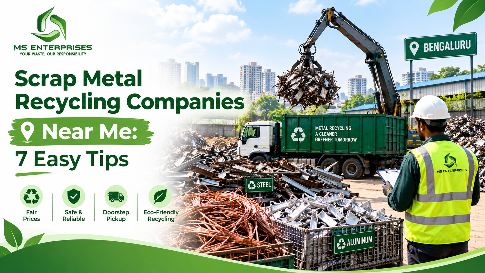 Scrap Metal Recycling Companies Near Me: How to Find and Choose the Best One
